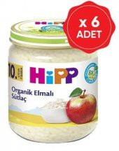 Hipp Organik Elmalı Sütlaç 200 Gr x 6 Adet - 1