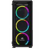 GAMETECH LEGEND Mesh 4x120mm Fanlı Gaming Oyuncu Bilgisayar Kasası PSU YOK thumbnail 2