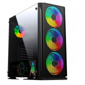 GAMETECH GALAXY PRO MESH 4X RGB Fanlı Gaming Oyuncu Bilgisayar Kasası PSU Yok - 4