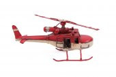 Helikopter Metal Vintage Dekoratif Masaüstü Biblo Hediyelik - 4