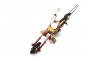 Dekoratif Metal Motosiklet Vintage Biblo Ev Ofis Hediyelik - 4