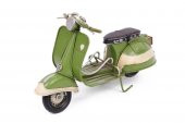 Dekoratif Metal Scooter Vintage Hediyelik Biblo - 1