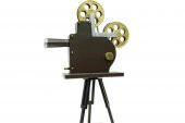 Sinemaskop Kamera Tripodlu Model Vintage Dekoratif Hediyelik - 3