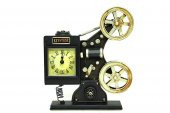 Dekoratif Metal Sinemaskop Saat Vintage Hediyelik - 2