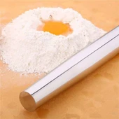 Alüminyum Ev Oklavası Mutfak Oklavası Ekmek Oklavası Yufka Oklavası - 1