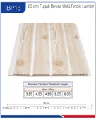 Pvc Tavanlık Plastik Tavan ve Duvar Lambri Plastik Fugalı Tavan Lambri 100cm - 1