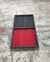 Metal Ayak Dezenfektan Havuzu Metal Havuz Dezenfektan Havuzu Ayak Dezenfektanı Maske Kıvırcık Paspas - 2