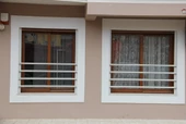 Alüminyum Kapı Pencere Korkuluk Çocuk Emniyet Korkuluk Fransız Pencere Korkuluk 150CM - 2