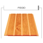 Pvc Tavanlık Plastik Tavan ve Duvar Lambri Fugalı Meşe Lambri 100cm - 1