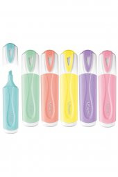 Maped Fosforlu Kalem Pastel Renk 6 LI 742558 - 1