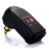 Knmaster USB-D400LV Voltaj Göstergeli Çift Usbli Din Soketi - 2