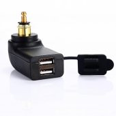 Knmaster USB-D400LV Voltaj Göstergeli Çift Usbli Din Soketi - 3