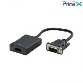 PrimeX PX-1250 Vga To Hdmi FullHD Görüntü Çevirici Aparat - 2