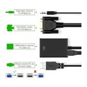 PrimeX PX-1250 Vga To Hdmi FullHD Görüntü Çevirici Aparat - 4