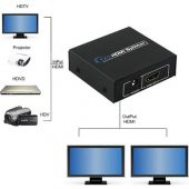 PrimeX PX-5002 1080P 2K 4K UHD 2 Port HDMI Spliter (Adaptörlü) - 6