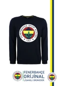 Fenerbahçe Orijinal Lisanslı Logo Sweat + Kalem Set Özel Ahşap Kutulu - 2