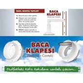 KALİTE - Aspiratör Baca Klapesi Çekvalfi ÇEKVALF KLAPA - 3