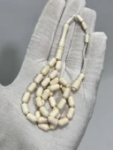 Kesme Fildişi Tesbih 12,50 Gram - Koleksiyonluk Fil Dişi Tespih thumbnail 3