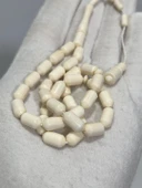 Kesme Fildişi Tesbih 12,50 Gram - Koleksiyonluk Fil Dişi Tespih thumbnail 4