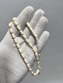 Kesme Fildişi Tesbih 12,50 Gram - Koleksiyonluk Fil Dişi Tespih thumbnail 1