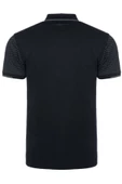 Galatasaray Orijinal Lisanslı Polo Yaka Siyah Spor T-Shirt Ahşap Kutulu - 6