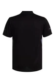 Galatasaray Orijinal Lisanslı Polo Yaka Siyah T-Shirt - 4