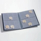 Leuchtturm Madeni Para Cep Albümü 96 (155x205), 8 Yaprak, Her Yaprakta 33mm Çapında 12 Cep'li - 2