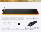 SteelSeries QcK Prism Cloth RGB Mousepad - Medium - 4