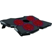 Dexim Frıgus Gaming 4 Fan Ledli Notebook Soğutucu Stand thumbnail 1