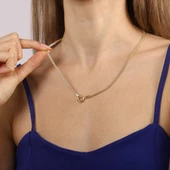 14 Ayar Kafes Altın Zincir 50 Cm thumbnail 4