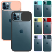 iPhone 12 / 12 Pro Kılıf Palm Kamera Koruma Kapaklı Silikon - 1