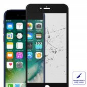 Bufalo iPhone 6 / 6s Ekran Koruyucu Seramik Mat Nano 9D Tam Kaplama Siyah - 4
