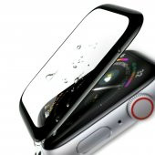 Bufalo Apple Watch 44mm Ekran Koruyucu 3D Kavisli PMMA Nano Siyah Çerçeve - 2
