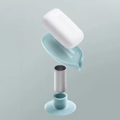 Ayt Sunup Sabun Tutacağı Vantuzlu Katı Sabunluk Banyo Lavobo Üstü Sabun Tutucu - 3