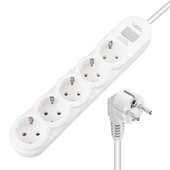 Vea VA-21569 Akım Korumalı Priz 1.5 Metre Kablo Aç Kapa Anahtarlı Uzatma Kablosu 5 Li Priz - 1