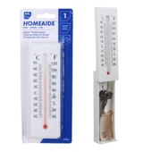 Ayt Sunup SN-24891 Dekoratif Gizli Bölmeli Termometre Ev Tipi Duvar Termometresi - 6