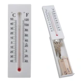 Ayt Sunup SN-24891 Dekoratif Gizli Bölmeli Termometre Ev Tipi Duvar Termometresi - 4