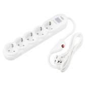 Vea VA-21569 Akım Korumalı Priz 1.5 Metre Kablo Aç Kapa Anahtarlı Uzatma Kablosu 5 Li Priz - 6