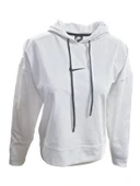 Nike 0734 Kadın Kapişonlu Crop Dalgıç Sweatshirt - 5