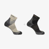 Salomon X Ultra Access Quarter 2 Pack 2 Parça-Adet Unisex Çorap thumbnail 2