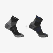 Salomon X Ultra Access Quarter 2 Pack 2 Parça-Adet Unisex Çorap thumbnail 3