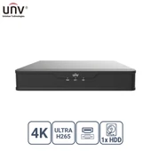 UNIVIEW NVR301-08S3 8 KANAL VGA/HDMI H265+ NVR KAYIT CIHAZI - 1