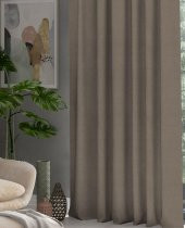 Blackout Karartma Perde 123 Süt Kahve 200 x 260 - 2
