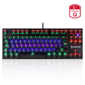Gamepower Warlock Compact Kırmızı Switch Mekanik Oyuncu Klavye - 1