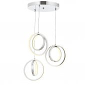 Eray Aydınlatma 1909-3 Krom 3 lü Led Avize thumbnail 1