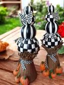 Balkabağı Ağacı Heykeli, Kabak Biblo Dekor, Bahçe Dekorasyonu, Ev Hediyesi, Halloween - 2