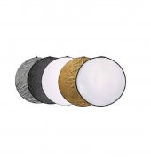 HLYPRO Altın Yansıtmalı DP, 80 Cm, 5 İn 1 Reflektör Seti - 1