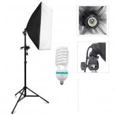 HLYPRO Youtuber İçin, 50x70 Softbox Daimi Işık Seti - 1