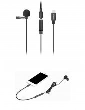 BOYA BOYA BY-M2, iPad Mini 3 Tablet Uyumlu, Yaka Mikrofonu - 1