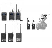 BOYA Telefonlara Özel WM8 Kablosuz Pro K2 İkili Yaka Mikrofonu - 1